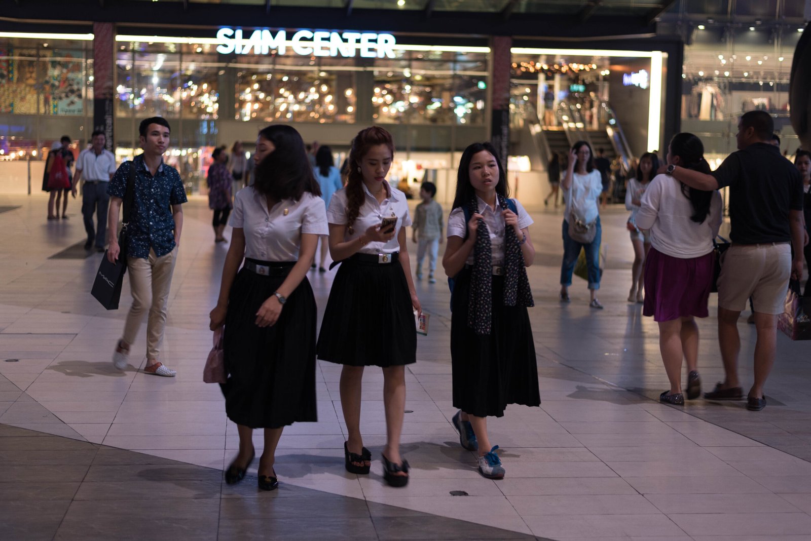 Students at Siam