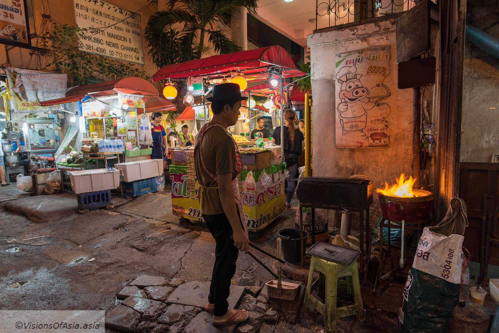 Sukhumvit 38 open fire