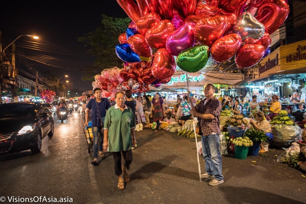 Last valentine at Pak Khlong Talad