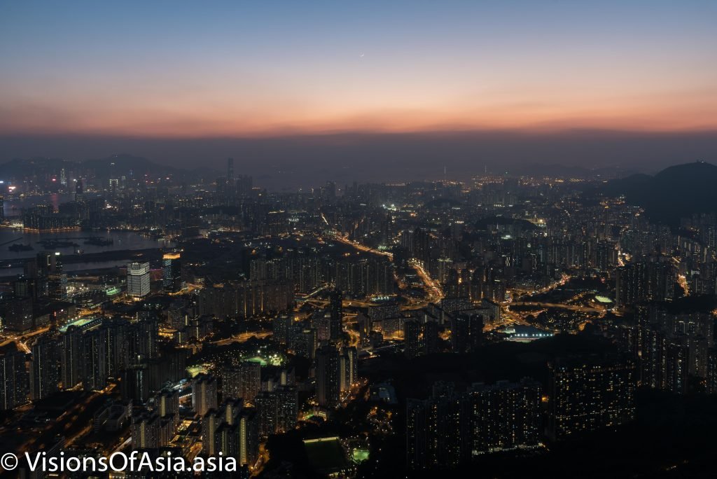 View over Kowloon