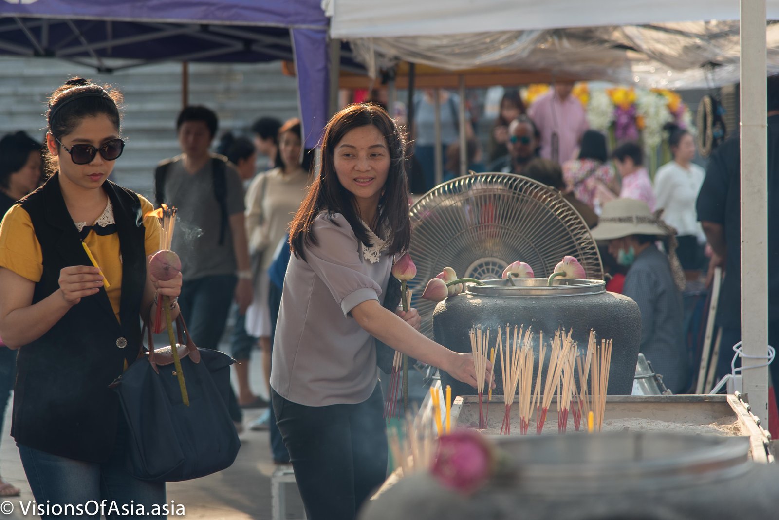 Wat Traimit Chinese new year