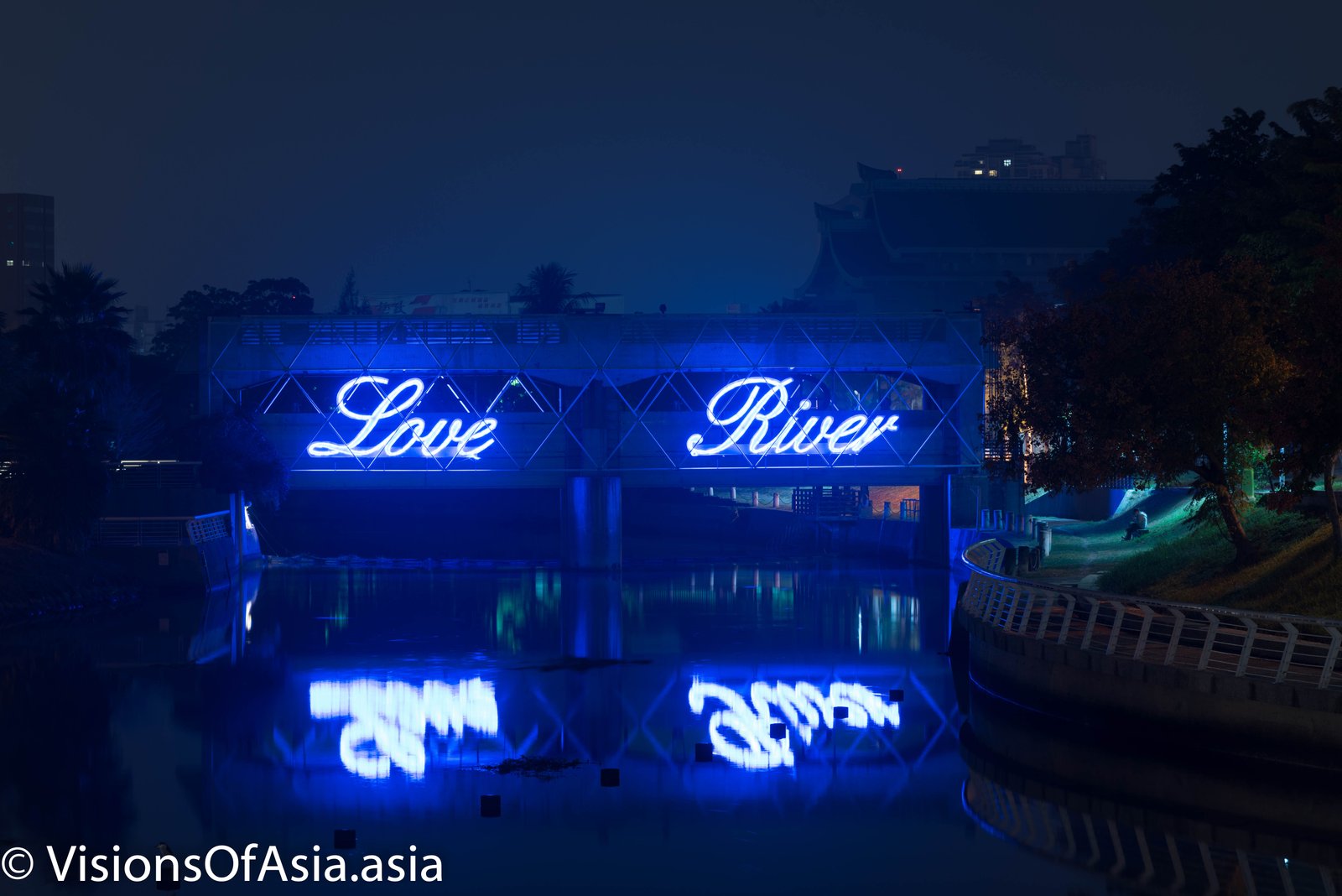 Love river signage