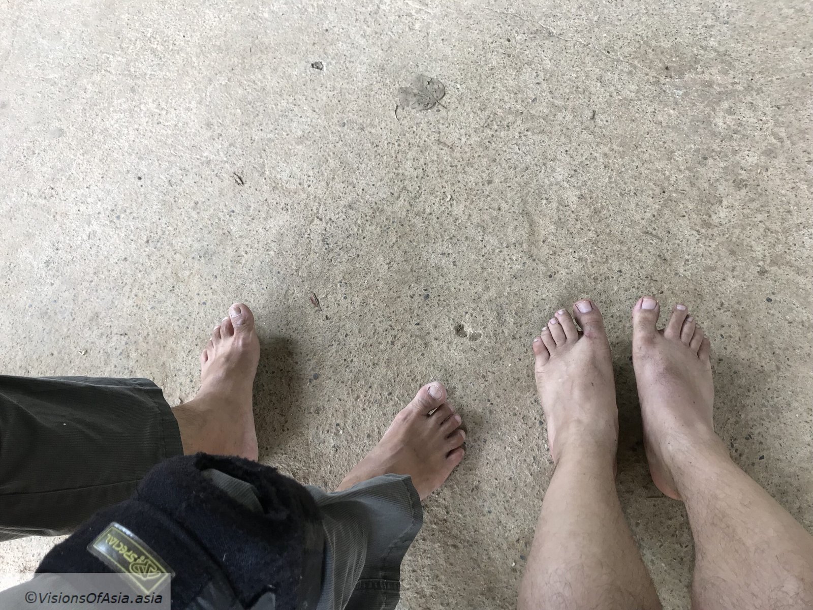 Hiking feet