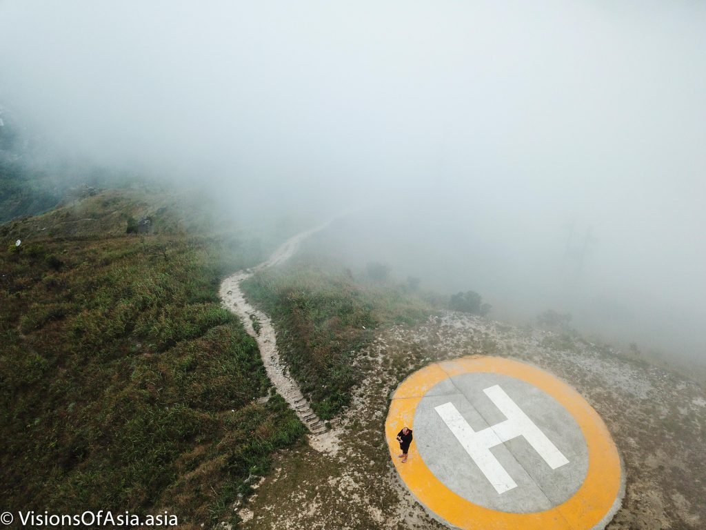 Dronie from Kowloon Peak