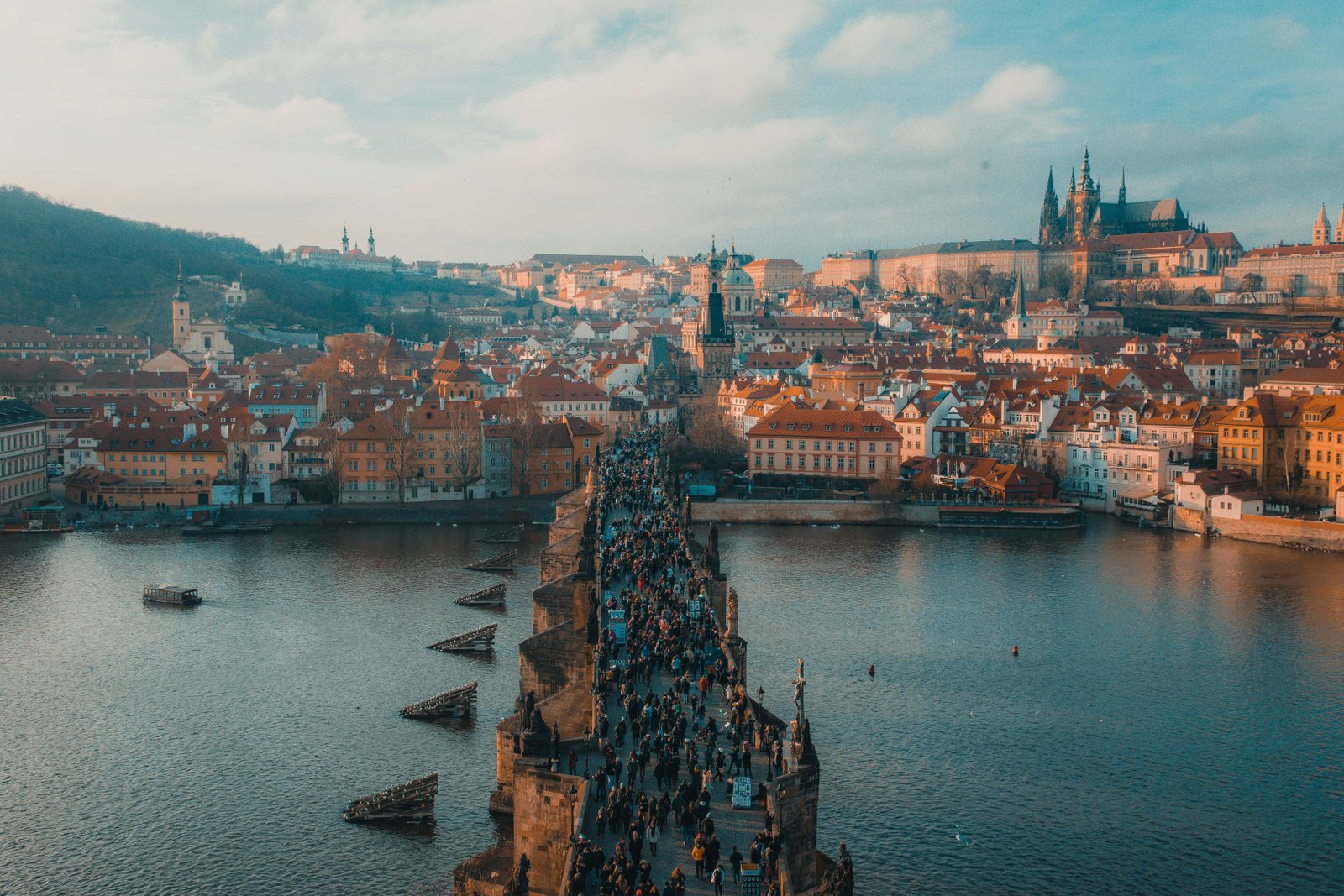 Prague's Charles bridge