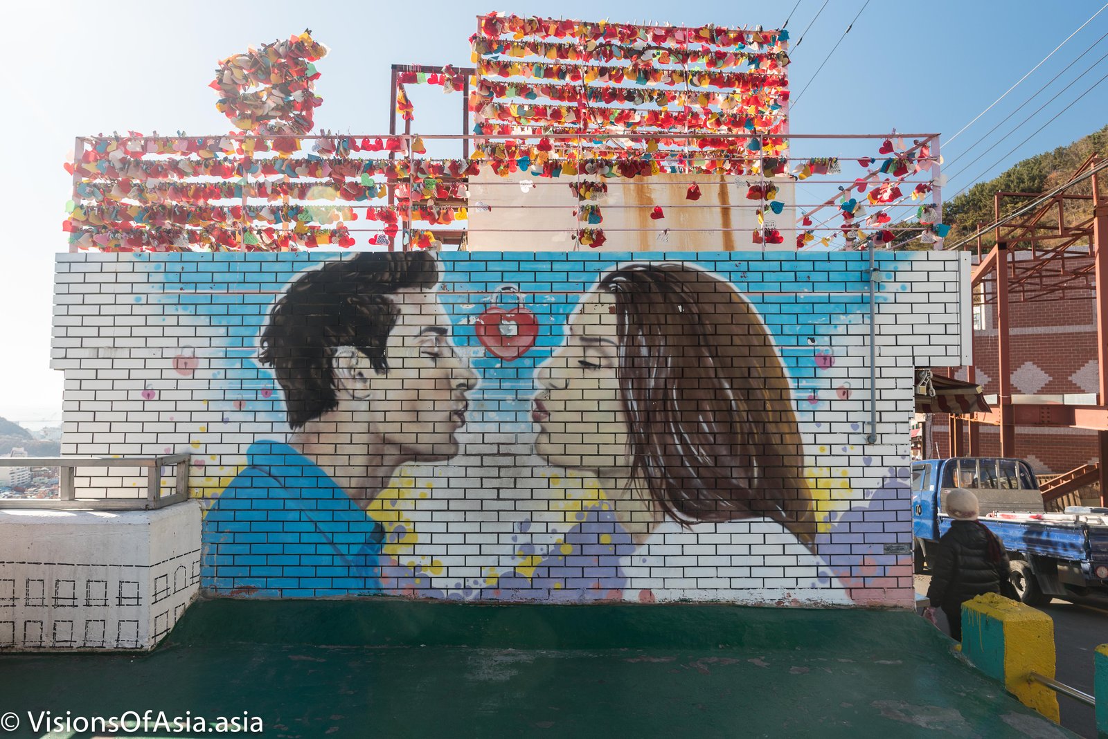 The Wall of Love in Gamcheon
