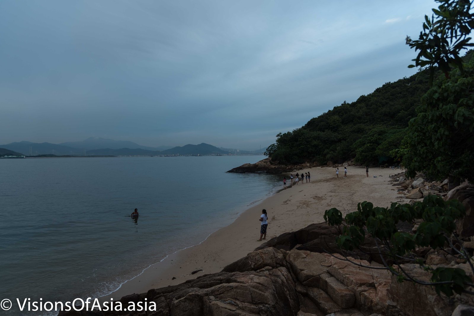 Beach in Peng Chau