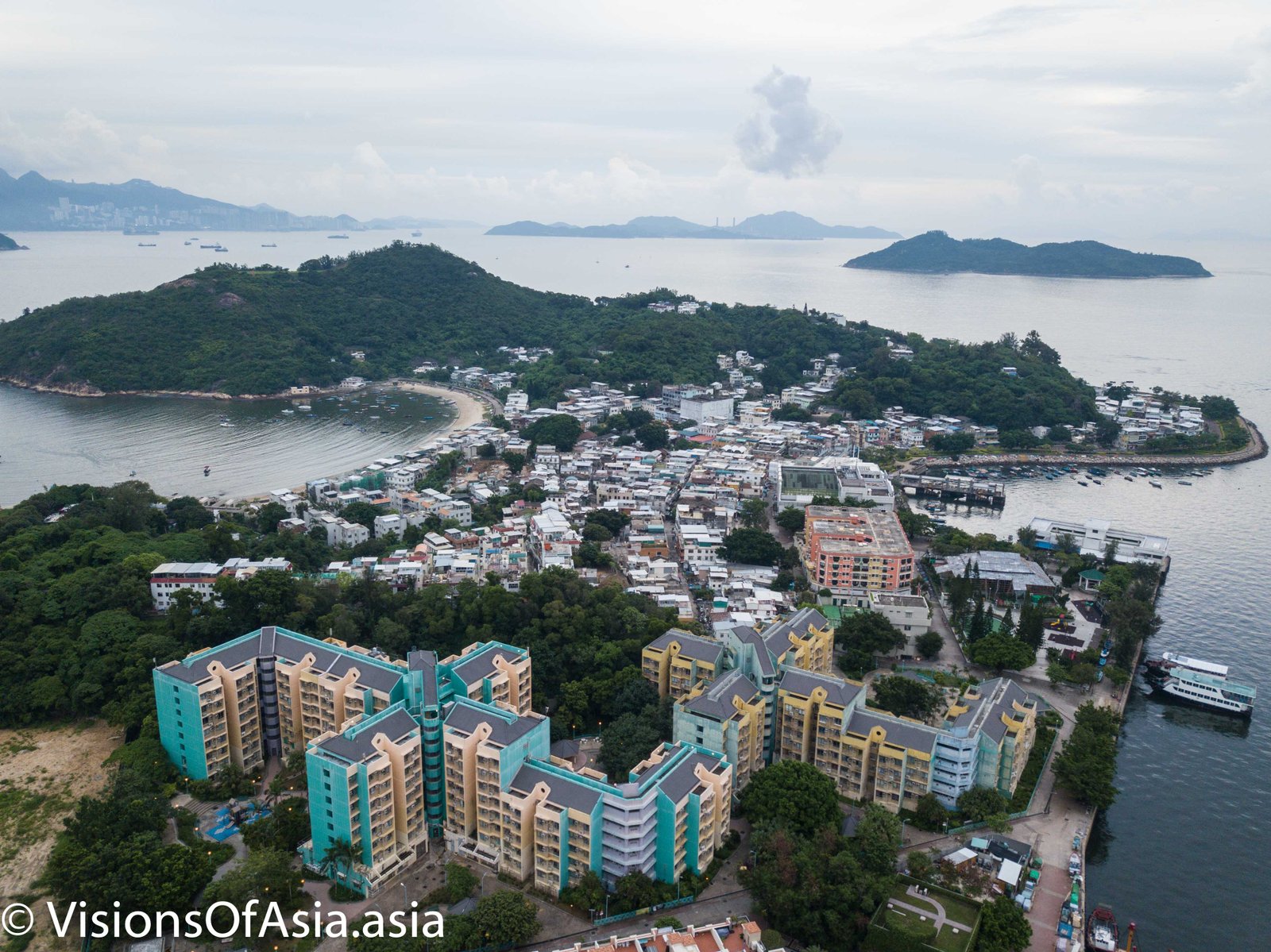 Peng Chau by drone