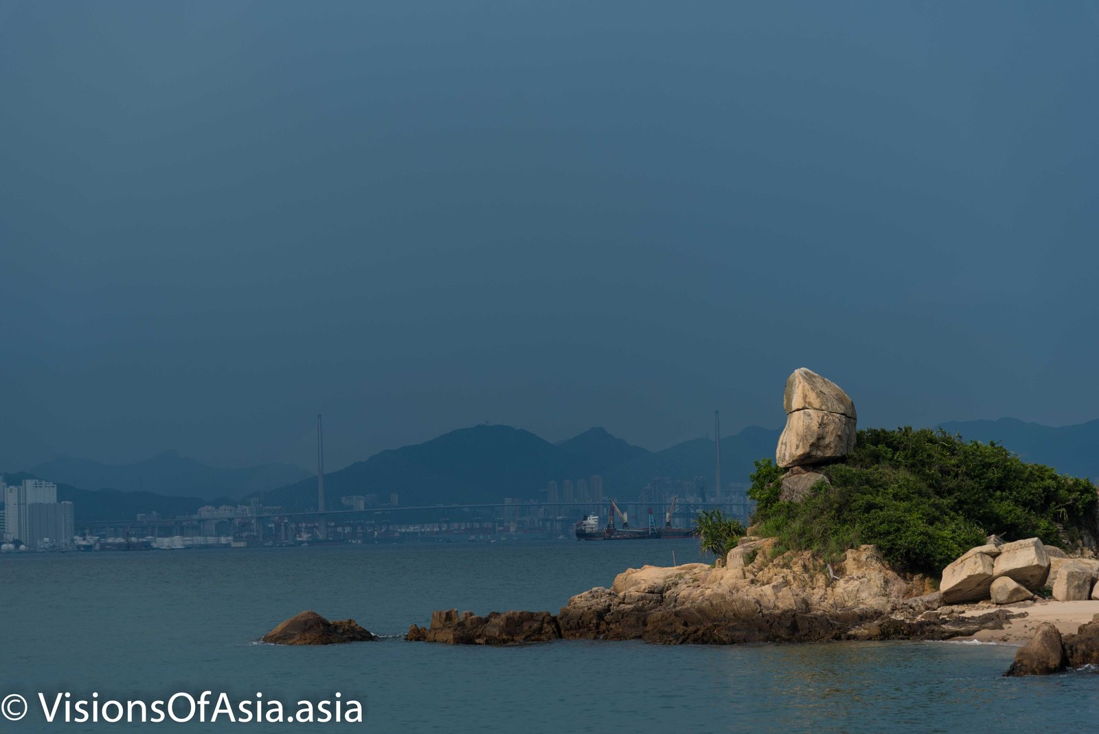 Old fisherman's rock in Peng Chau