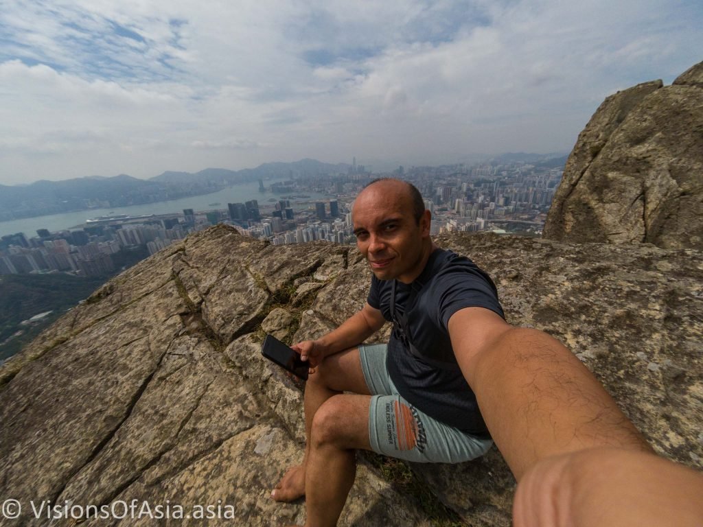 On suicide cliff