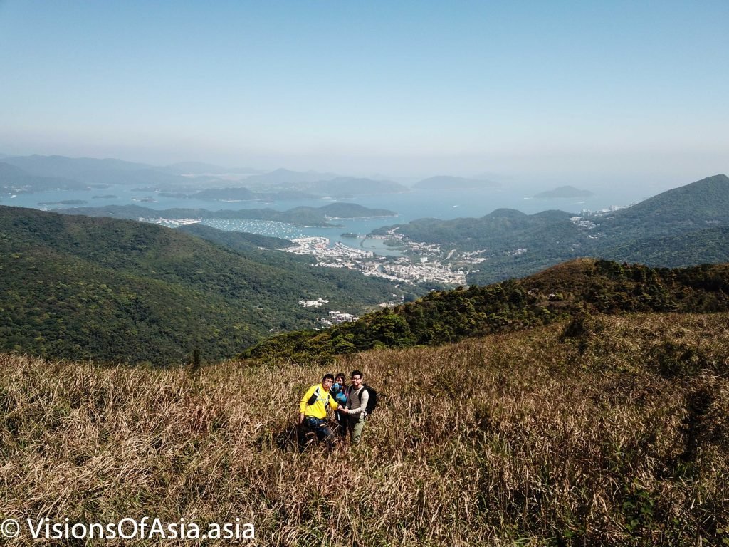 Hikers on Tung Yeung shan