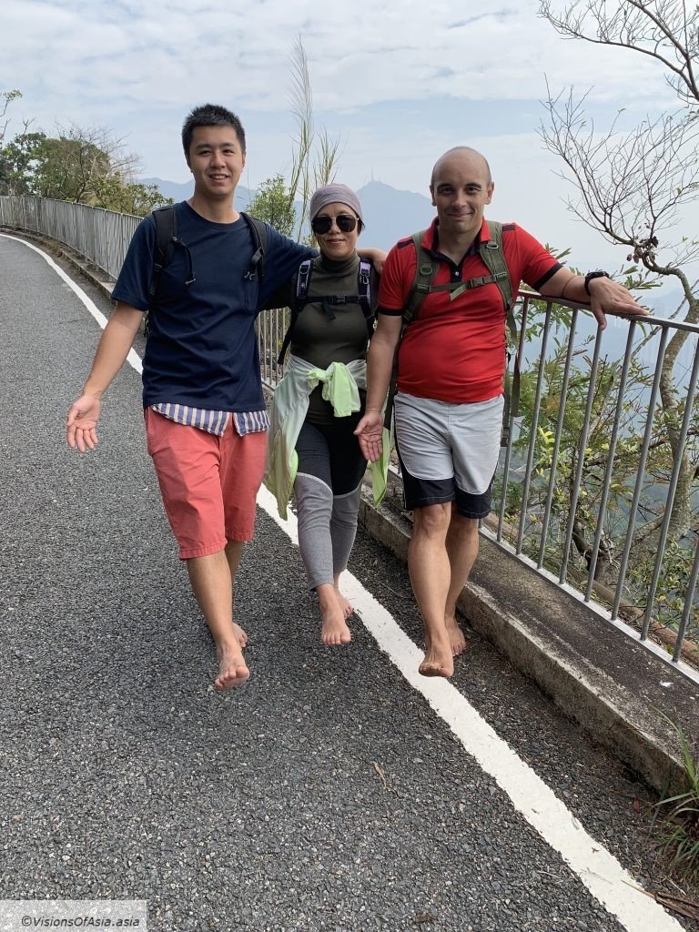 Barefooting on the mountain