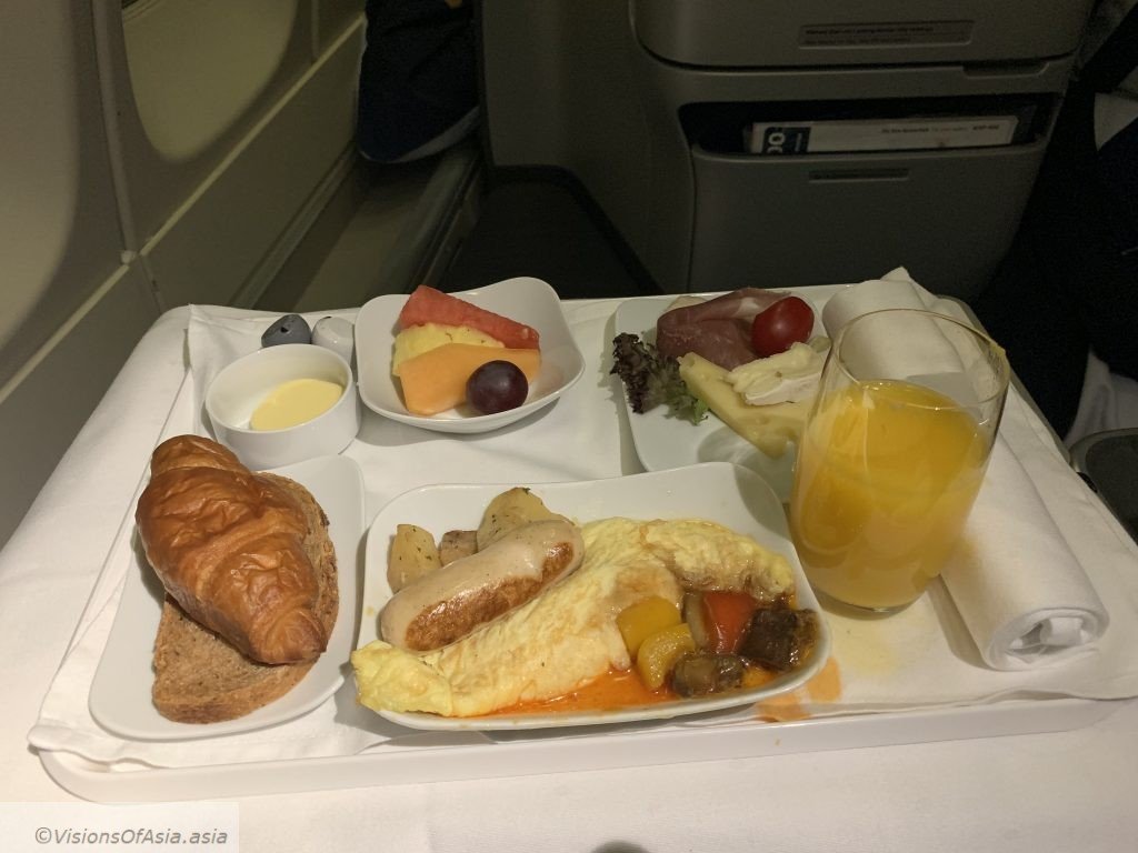 Breakfast on Lufthansa