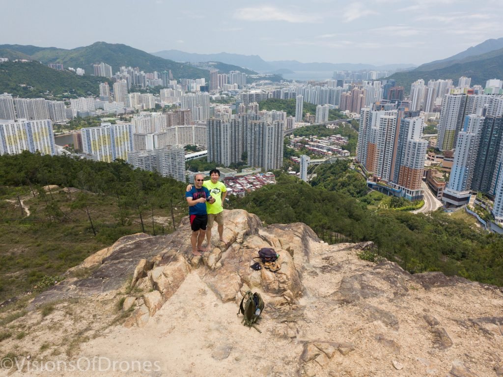 Matthew and me on 'kitty hill'