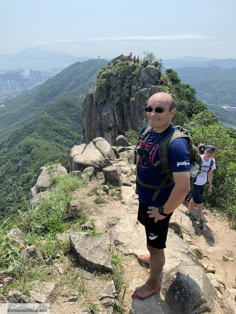 Me on the Lion's rock