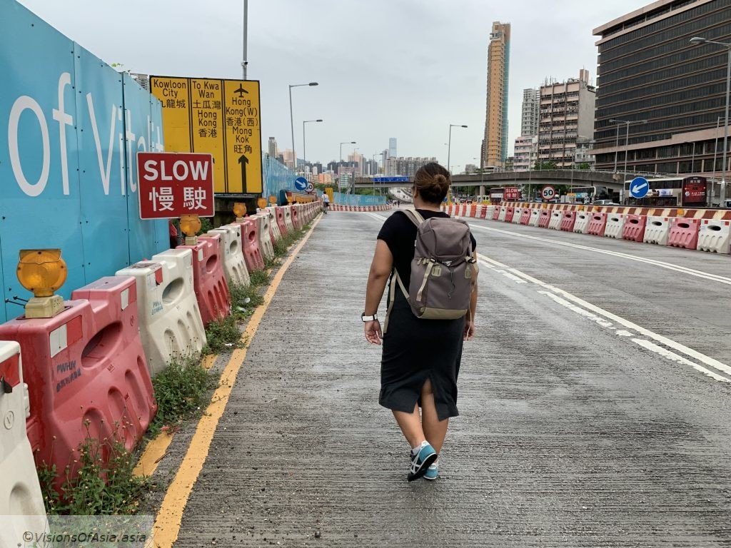 Empty streets near To Kwa Wan