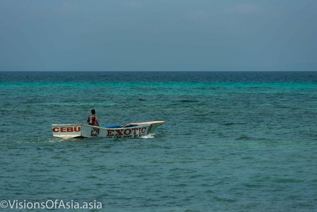 Boat in Malapascua