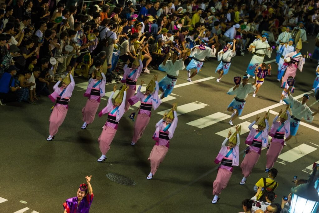 Awa Odori Dancers